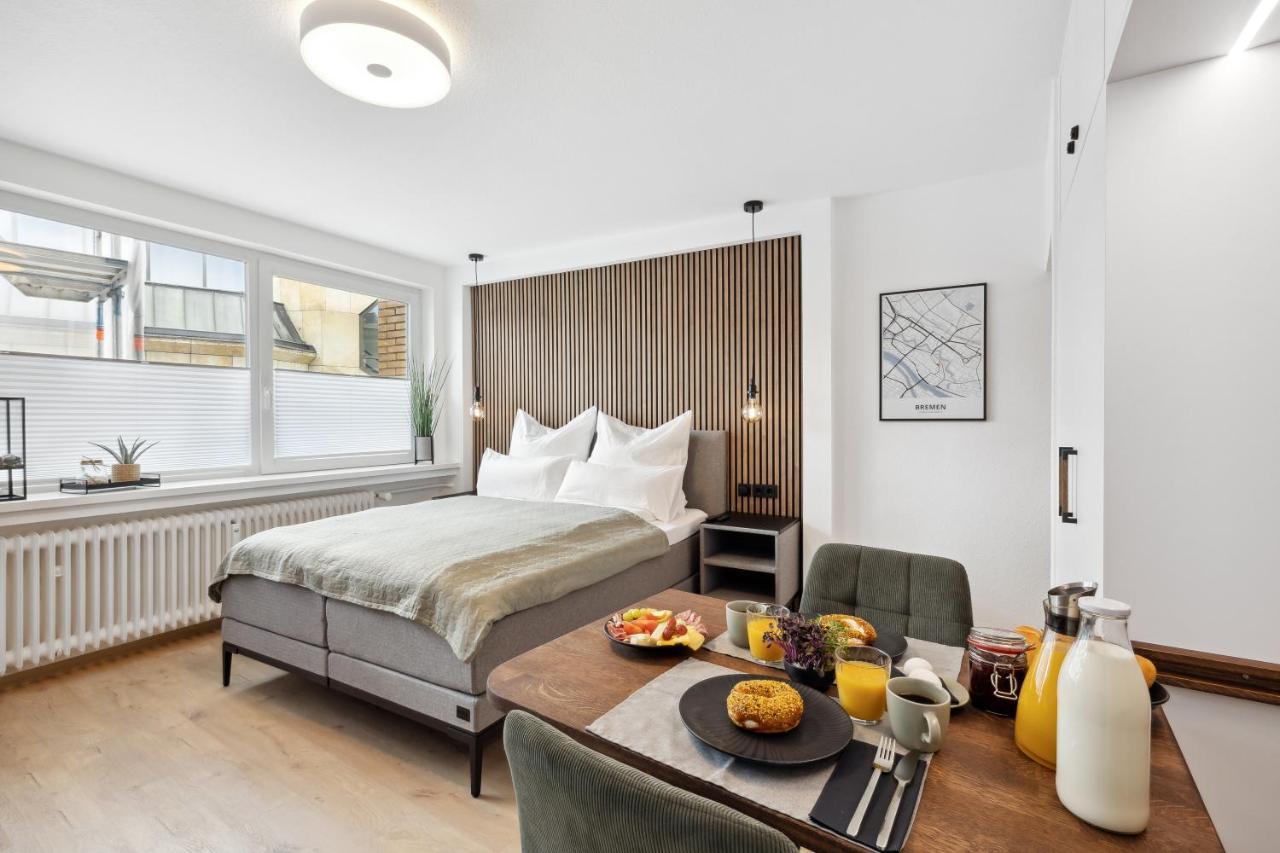 Modernes Studio Am Bremer Dom Mit Balkon Εξωτερικό φωτογραφία
